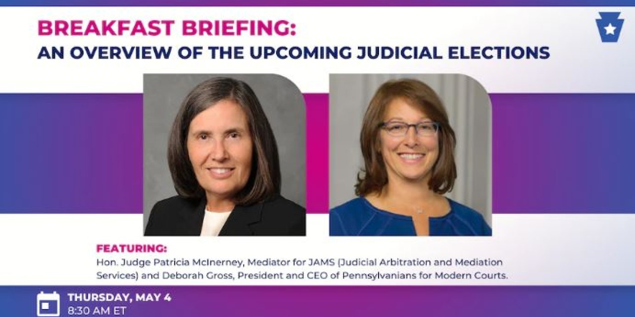 Represent PA: An Overview of the Upcoming Judicial Elections Event Cover
