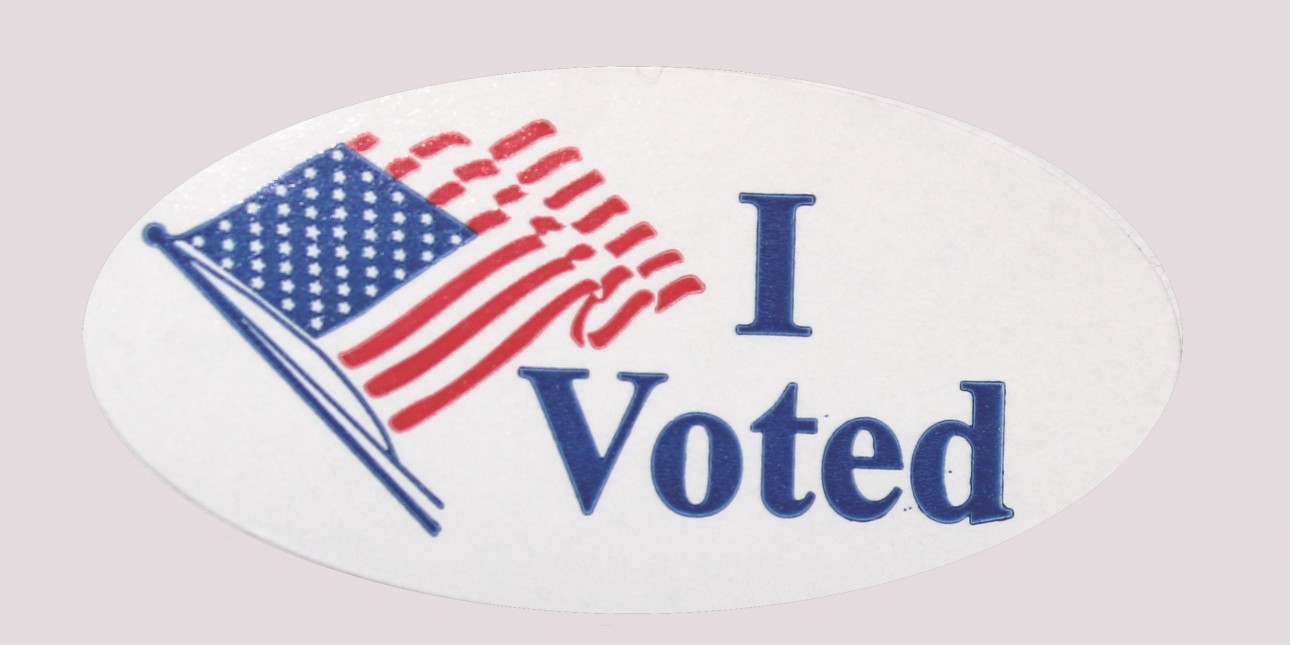 I voted sticker