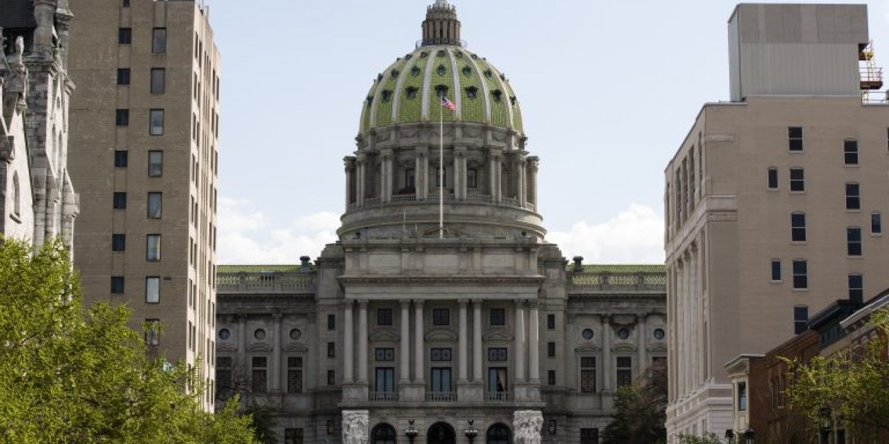 Pennsylvania Capitol Building in Harrisburg