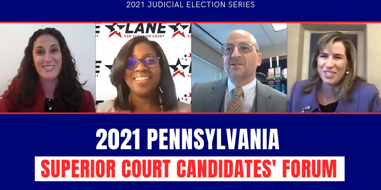 PA Superior Court Candidates #39 Forum 2021 Pennsylvanians for Modern Courts