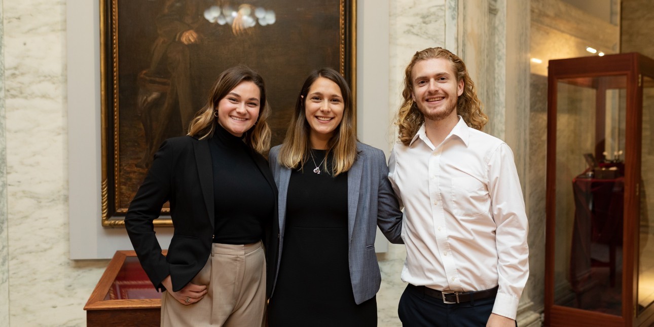 Staff and volunteers at the 2018 Judicial Independence Benefit