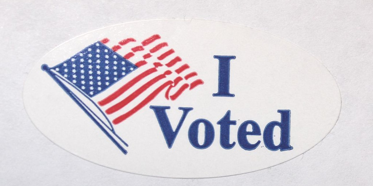 I Voted Sticker