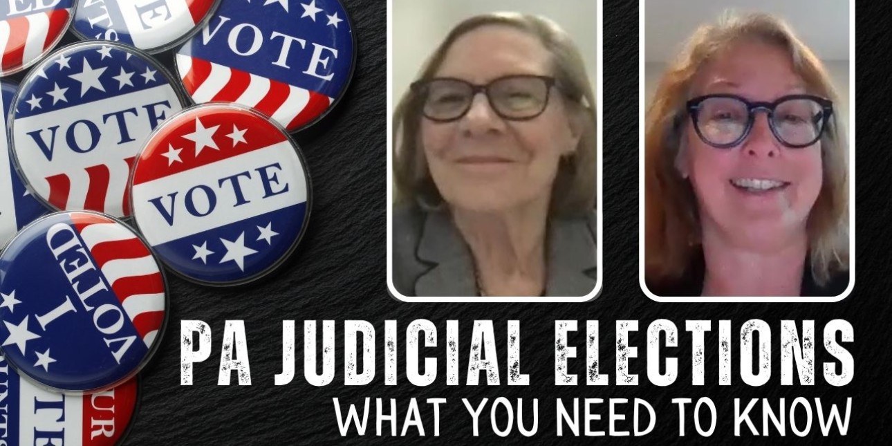 Youtube thumbnail with images of Judge Lally-Green and Deborah Gross