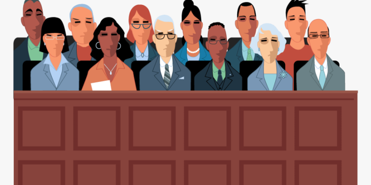 Judging Juries graphic