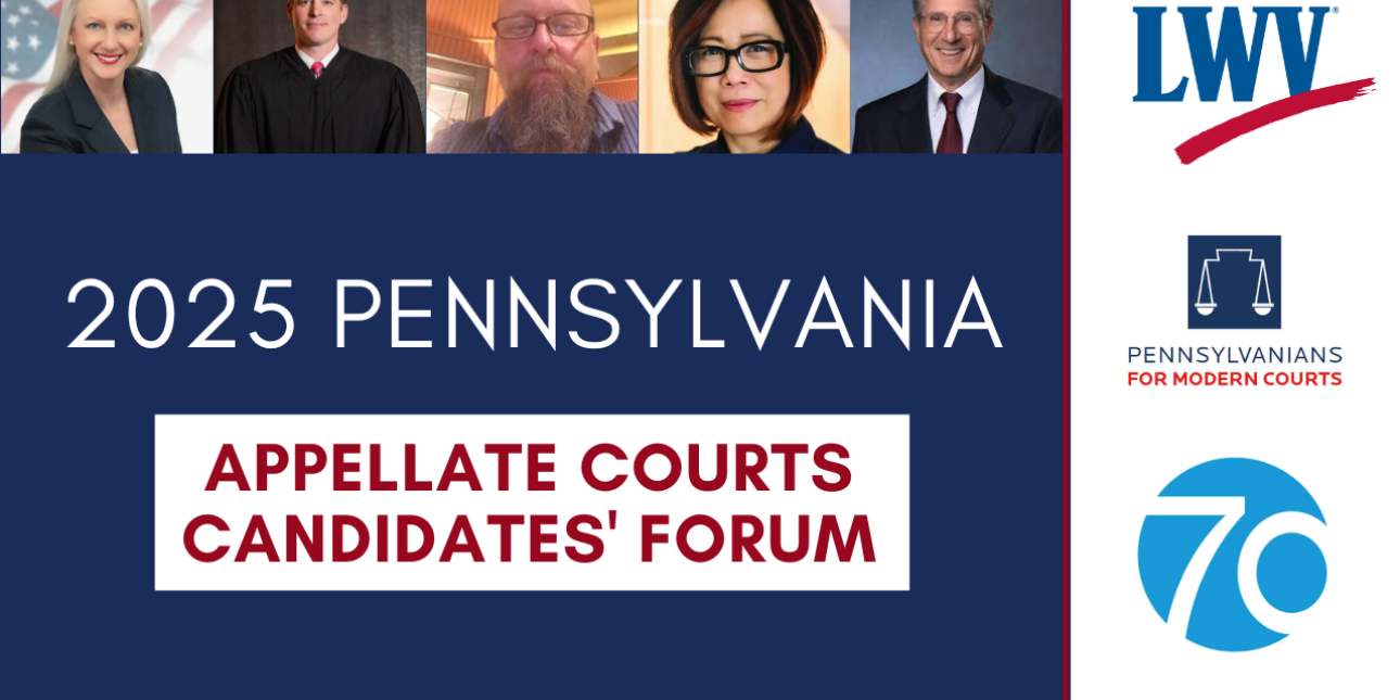 A thumbnail for the 2025 Appellate Courts Candidates' Forum