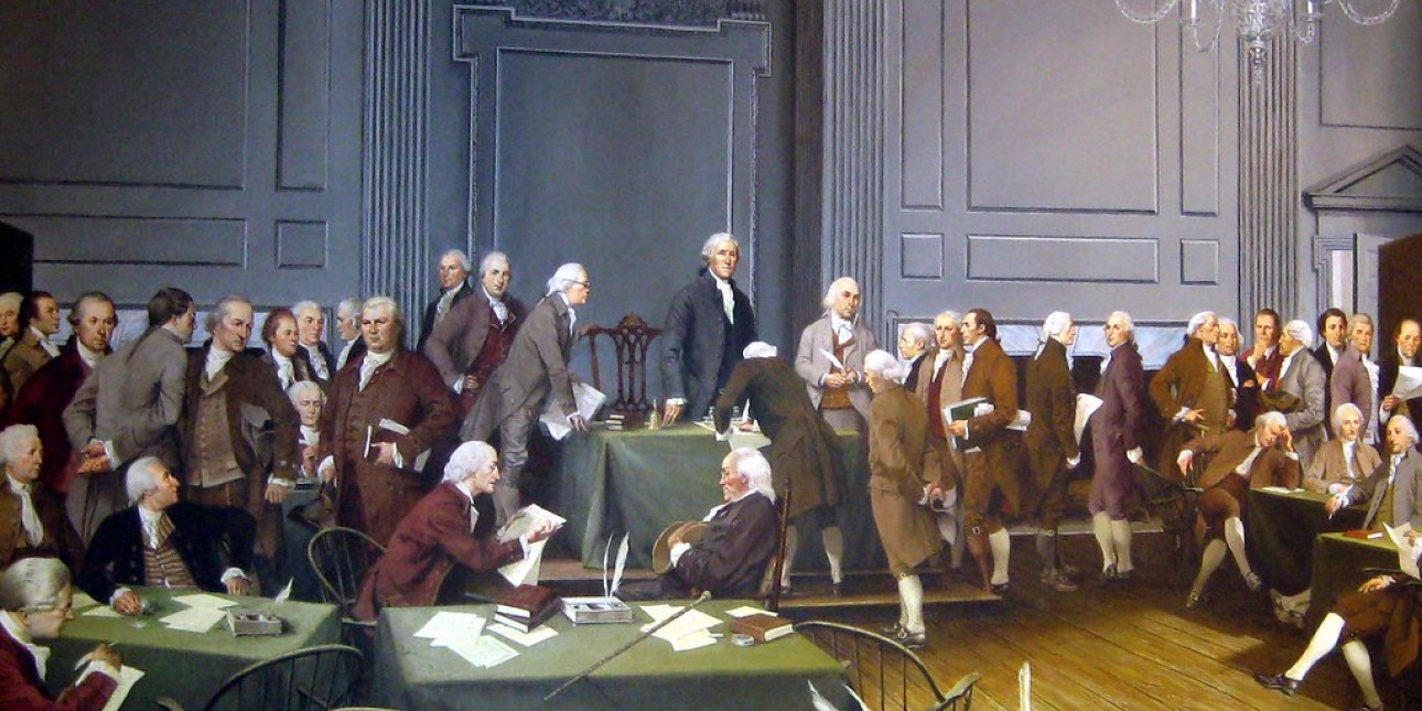 signing of the pa constitution