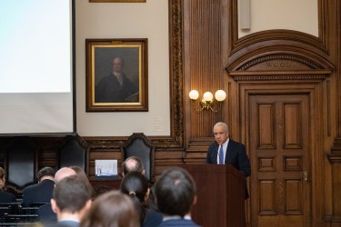 Judge Timothy Lewis Delivering his Keynote Address at the 2018 Judicial Independence Benefit