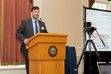 Anthony Jessel Speaking at PMC's Spring into Action Benefit