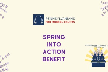 Title slide of the 2025 Spring Into Action Benefit E-Tribute